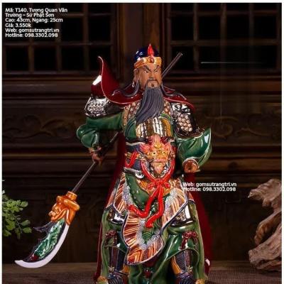 TƯỢNG QUAN VÂN TRƯỜNG – SỨ PHẬT SƠN